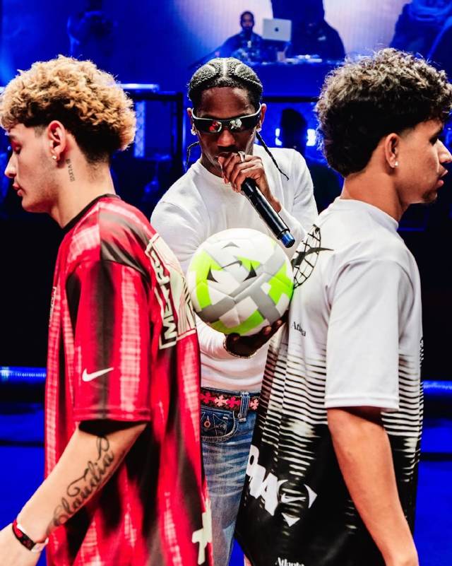 Travis Scott at FIFA event